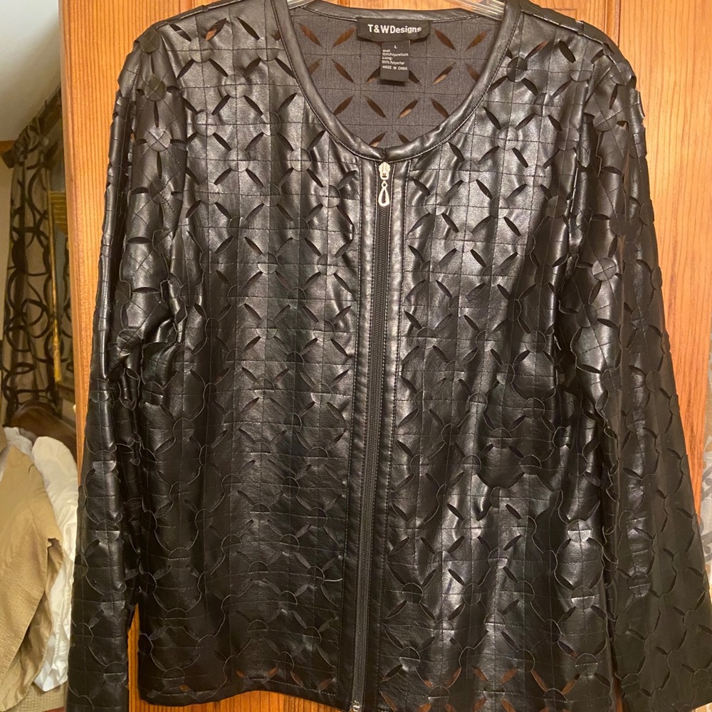 Women’s Pleather Jacket